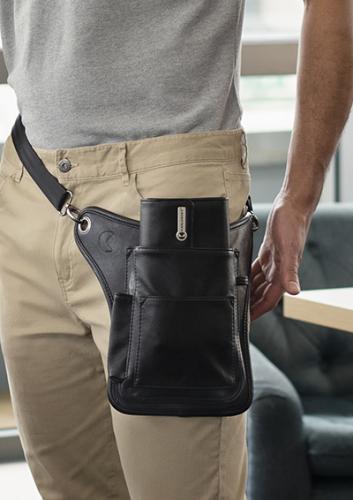 Bild von Grossraumkassierhalfter , Holster, Kellnertasche Profi schwarz