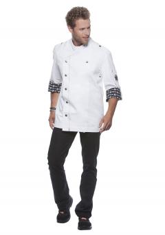 Bild von Kochjacke Rock Chef weiss