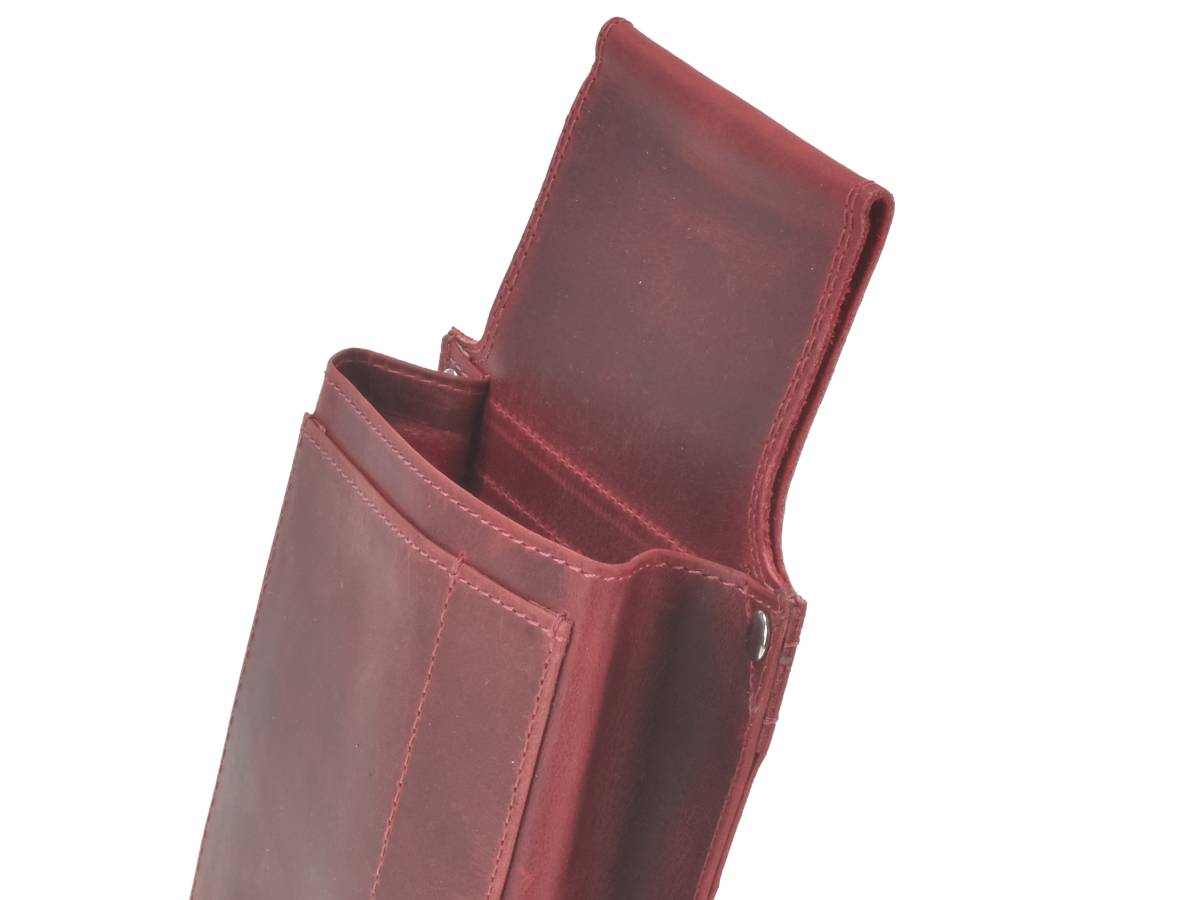 Bild von Kellnerholster, Köcher fürs Service Portemonnaie im Vintage Red Style  