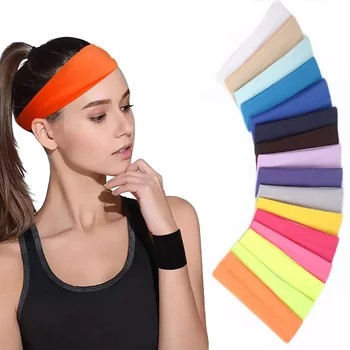 Bild von Stirnband Schweissband für Küche und Sport, Fitness Gelb