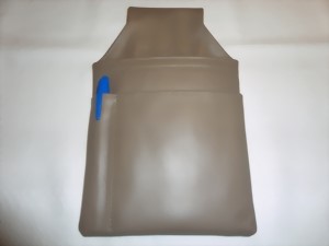 Bild von Kassierhalfter Holster in der Modefarbe Nebel